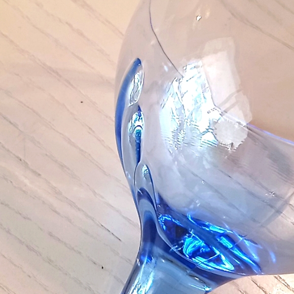 RARE BARMIOLI ROCCO 1980's Vintage  Dessert Stem Bowls. Made In Italy. Set of 6. - Picture 4 of 11